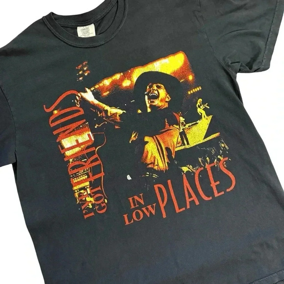 Vintage Garth Brooks I’ve Got Friends in Low Places Band Tee - Picture 3 of 11